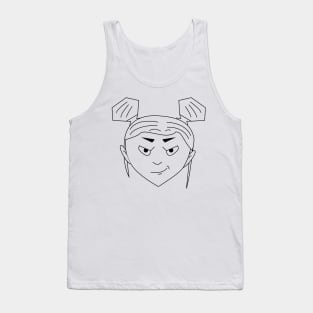 Angry girl Tank Top